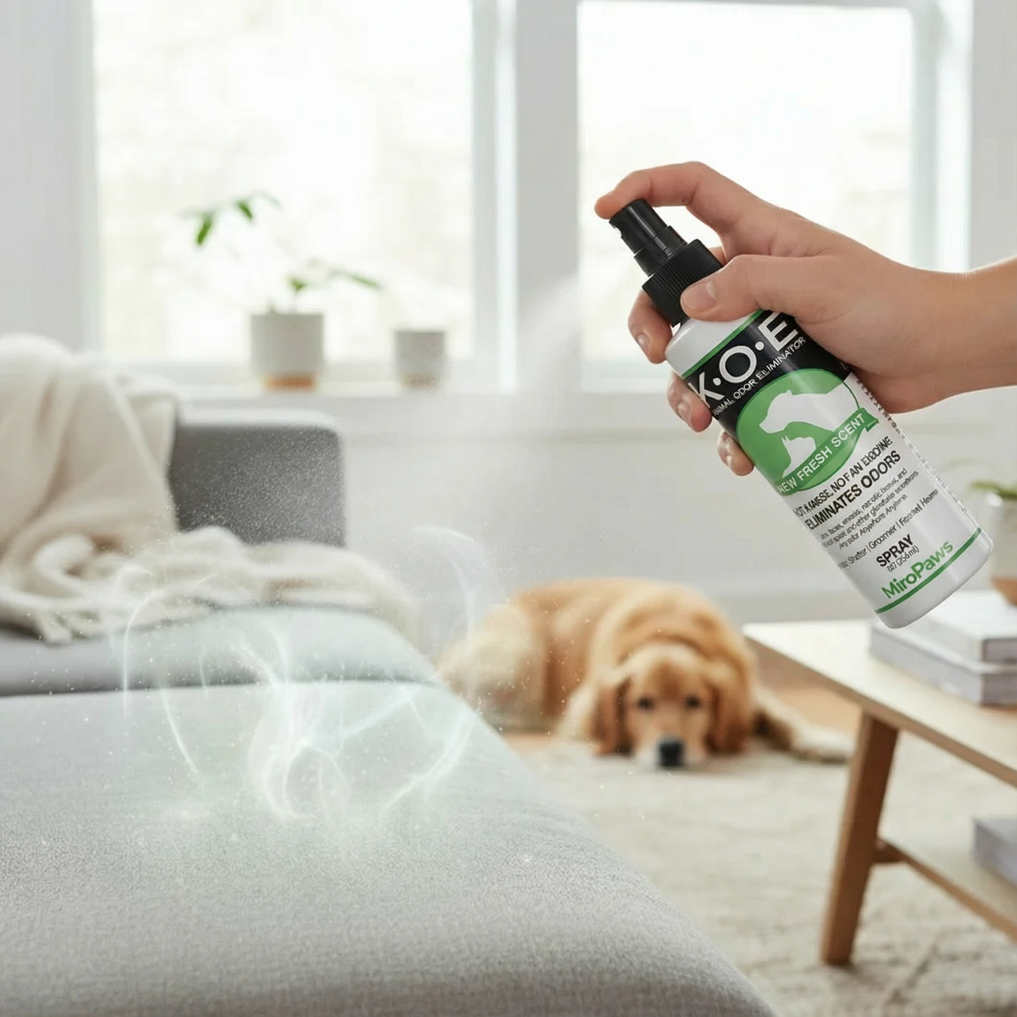 MiroPaws™ Premium Pet Odor Eliminator Spray