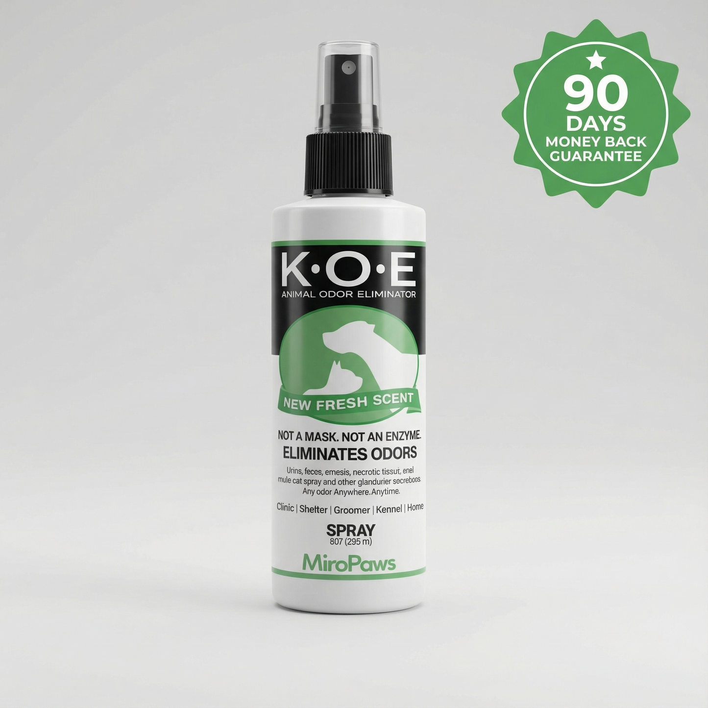 MiroPaws™ Premium Pet Odor Eliminator Spray
